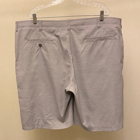 Ben Hogan Active Shorts, Gray Heathered, Size 42.  Golf, Walking, Hybrid Stretch - Picture 2 of 4